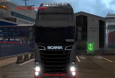 Lights for SCS Trucks
