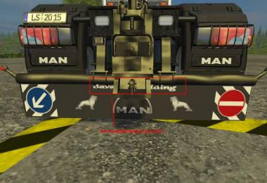 MAN TGS 41570 8x8 heavy duty agricultural v3.0