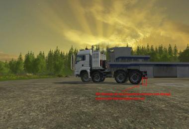 MAN TGS 41570 8x8 heavy duty agricultural v3.0