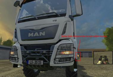 MAN TGS 41570 8x8 heavy duty agricultural v3.0