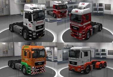 MAN TGS Skin Pack v1.0