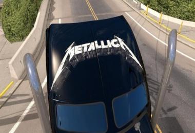 Metallica Kenworth W900 skin v1