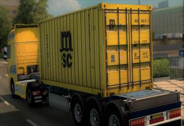 MSC Container Trailer