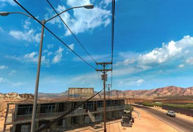 New sign for abandoned motel