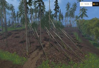 Pine trees with marks v0.4