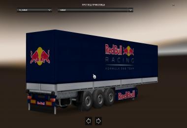 RedBull racing team trailer skin  1.22