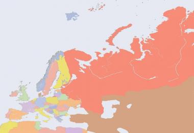 Road Atlas for Vanilla + TSM + Rusmap + Russia Open Spaces
