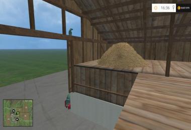 Shed with hay blower v2.0