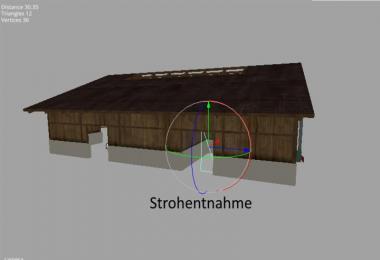 Shed with hay blower v2.0