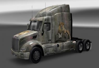 Skin Leo for Peterbilt 579 1.22.x