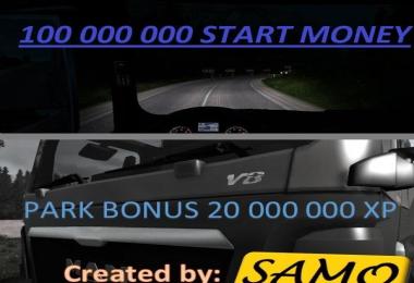 Start Money 100 000 000 + 20 000 000XP by Samo