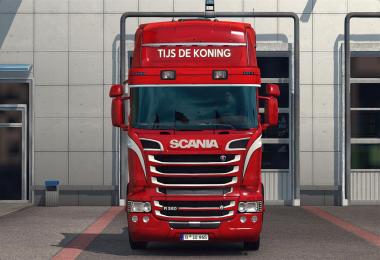 Tijs de Koning Skin for RJL's Scania R&S