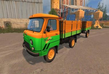 UAZ 452D RWZ Raiffeisen Transport Set v1.0