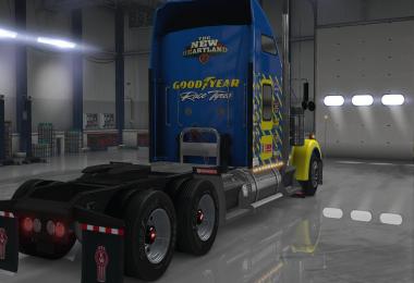 Uncle D Logistics Goodyear Racing Kenworth W900 Skin