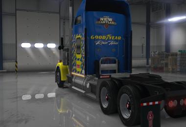 Uncle D Logistics Goodyear Racing Kenworth W900 Skin