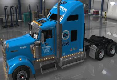 Uncle D Logistics Gordon Trucking Kenworth W900 Skin