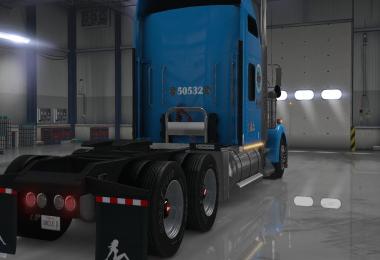 Uncle D Logistics Gordon Trucking Kenworth W900 Skin