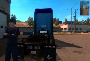 Uncle D Logistics Gordon Trucking Kenworth W900 Skin