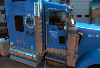 Uncle D Logistics Gordon Trucking Kenworth W900 Skin