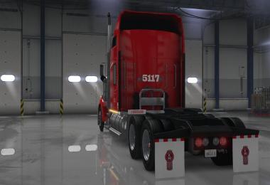 Uncle D Logistics Heartland Express Red Kenworth W900 Skin