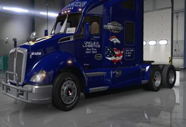 Uncle D Logistics Kenworth T680 Test Skin