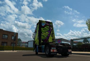 Volvo FH16 2012 Graffit Skin v1