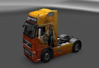 Volvo FH16 Pirates of the Caribbean Skin