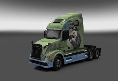 Volvo VNL 670 Only Old Men Are Going to Battle Skin