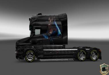 Scania T Longline Warrior Skin