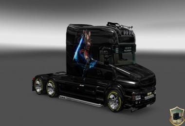 Scania T Longline Warrior Skin