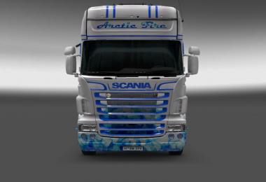 Arctic Fire Skin for RJL SCANIA R Longline