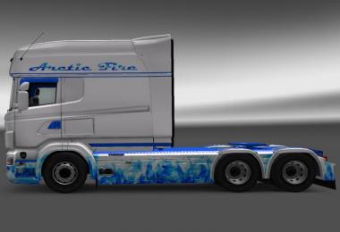 Arctic Fire Skin for RJL SCANIA R Longline