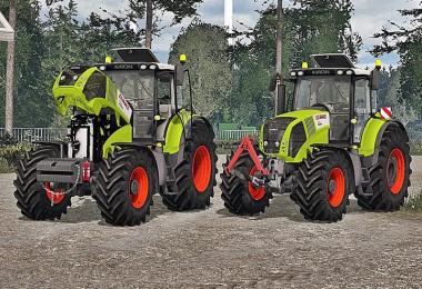 Claas Axion 850 FH and Weight v1.0 FINAL