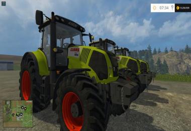 Claas Axion 850 FH and Weight v1.0 FINAL