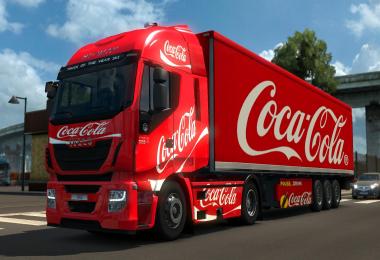 DAF, Iveco Hiway, Renault Premium Coca-Cola Combo v1