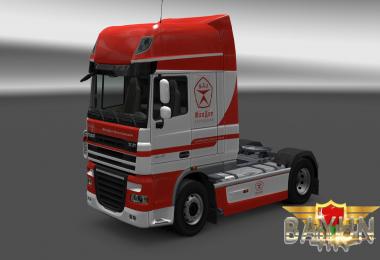 DAF XF 105 ZhelDorEkspeditsiya Skin