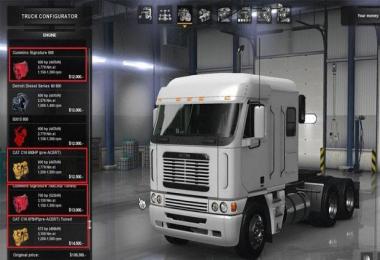 Freightliner Argosy Reworked v2.1 for ATS