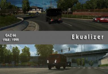 GAZ 66 in traffic v1.0