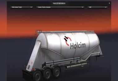 Holcim Cement Trailer