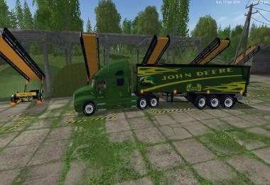 JD and MF + Cultavators + Truck + Trailer Pack v2.0