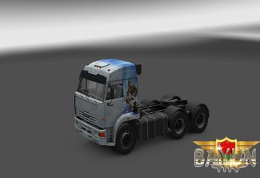 Kamaz 54 64 65 Russian Beauty Skin