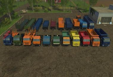 Kamaz Trucks Pack 10 v1.0