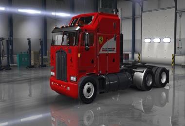 Kenworth K100 Aerodyne Scuderia Ferrari Skin