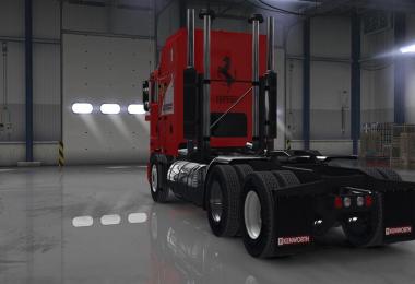 Kenworth K100 Aerodyne Scuderia Ferrari Skin