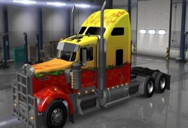 Kenworth W900 Sunny metallic paintjob