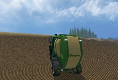 Krone round baler v1.0