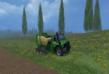 Krone round baler v1.0