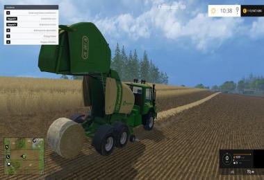 Krone round baler v1.0