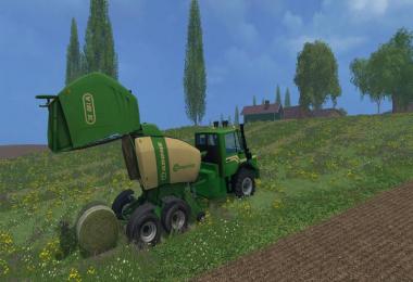 Krone round baler v1.0