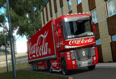 Magnum, Mercedes, Iveco Stralis Coca - Cola Combo v1